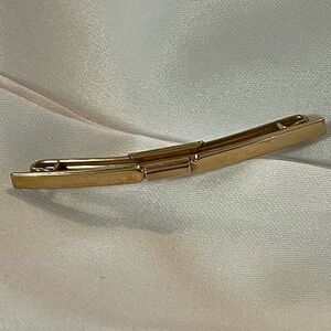 Vintage Swank 10 KTGP Gold Collar or Tie Clip